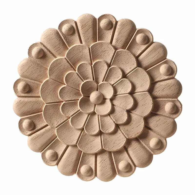 Wood Carved Flower Panel-ToShay.org