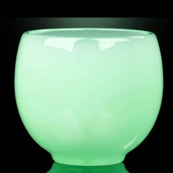 Green Porcelain Tea Cup-ToShay.org