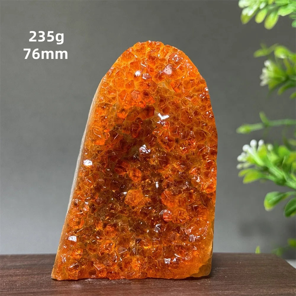 Orange Citrine Mineral Crystal-ToShay.org