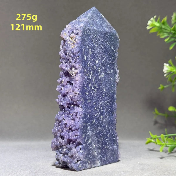 Purple Grape Agate Tower-ToShay.org
