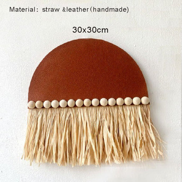 Straw Woven Wall Decorations-ToShay.org