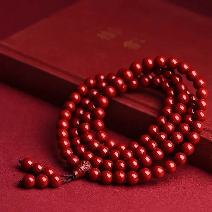 Red Sandalwood Prayer Beads-ToShay.org