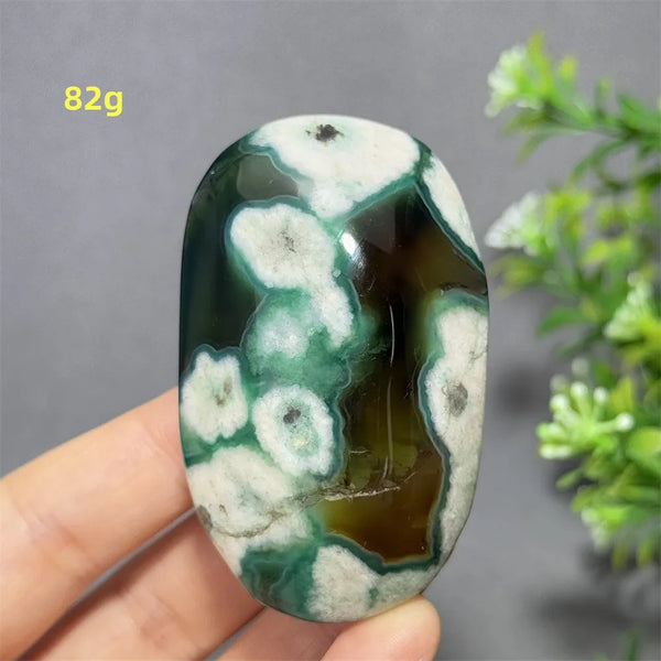 Green Cherry Blossom Agate-ToShay.org