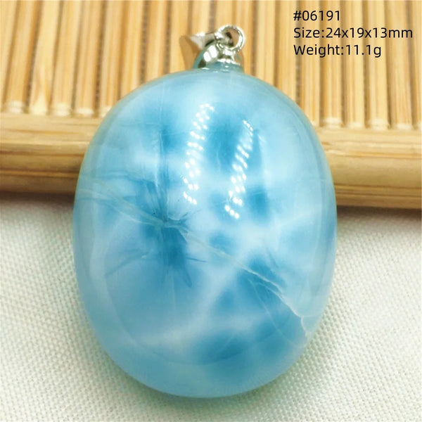 Blue Larimar Pendant-ToShay.org