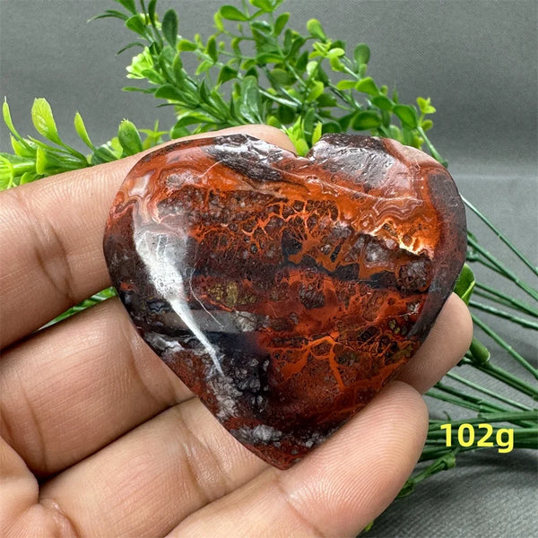 Red Agate Hearts-ToShay.org