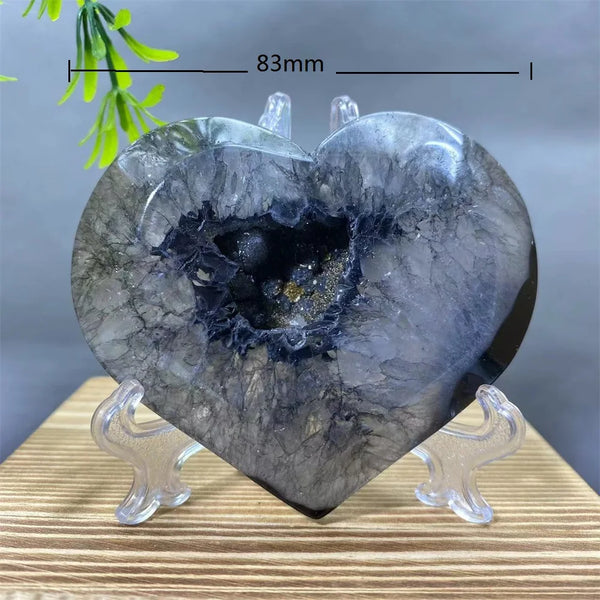 Black Agate Heart-ToShay.org