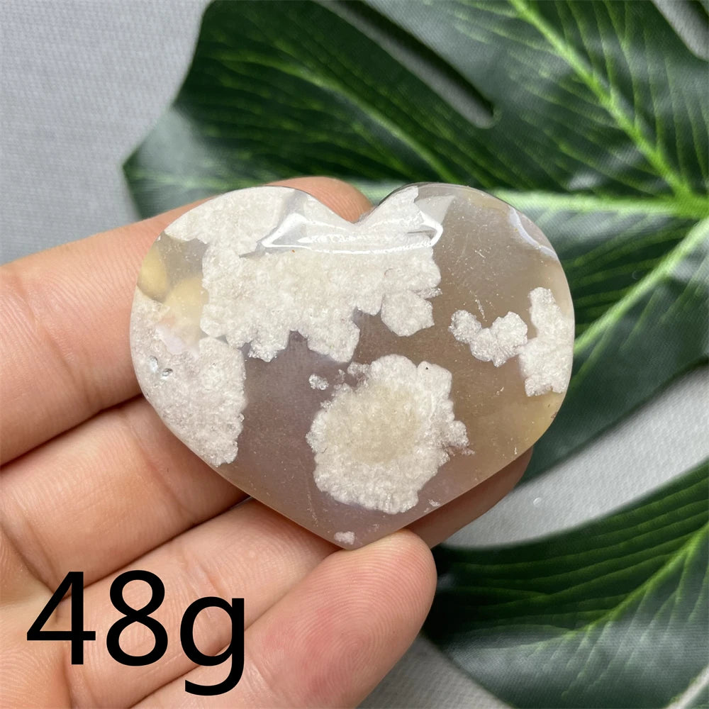 Pink Amethyst Agate Heart-ToShay.org