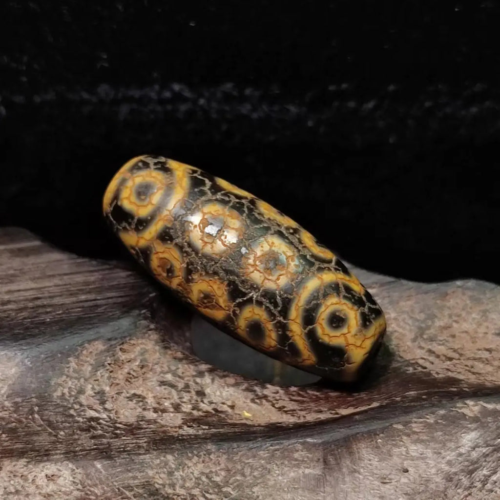 Tibetan Agate Eyes Dzi-ToShay.org