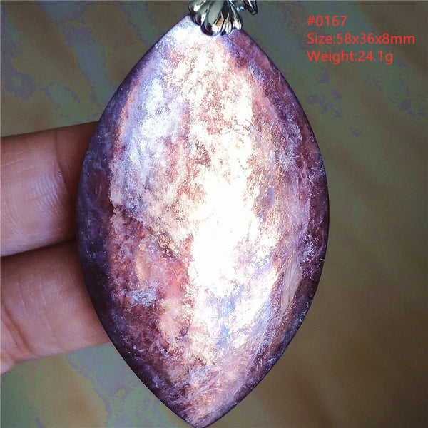 Purple Red Lepidolite Quartz-ToShay.org