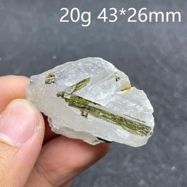 Green Tourmaline Crystal-ToShay.org
