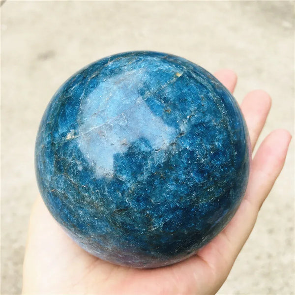 Blue Apatite Quartz Ball-ToShay.org