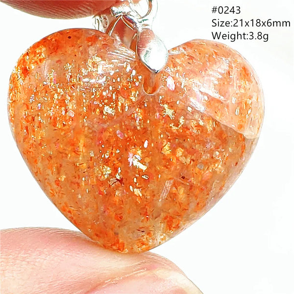 Orange Sunstone Pendant-ToShay.org