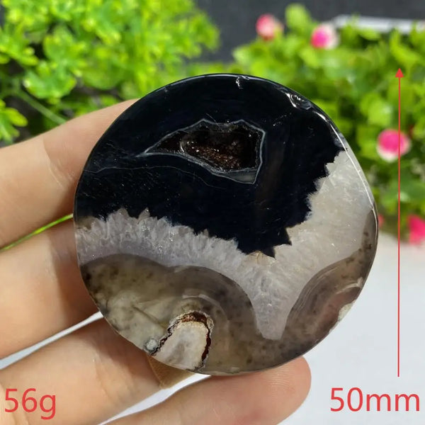 Black Agate Slice-ToShay.org
