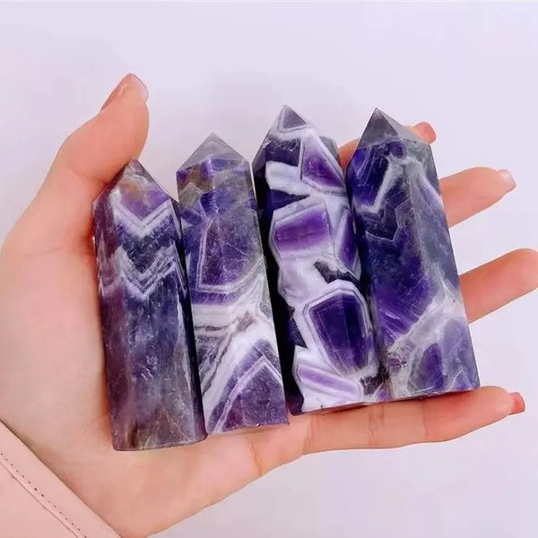 Purple Dream Amethyst Tower-ToShay.org