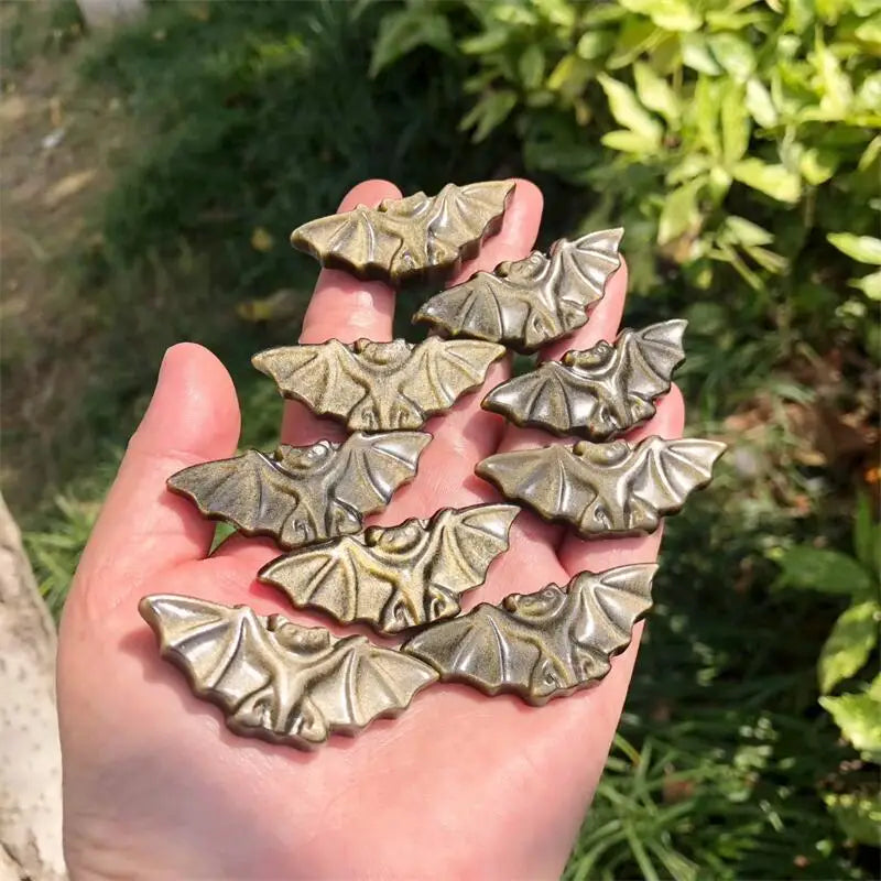 Gold Obsidian Bat-ToShay.org
