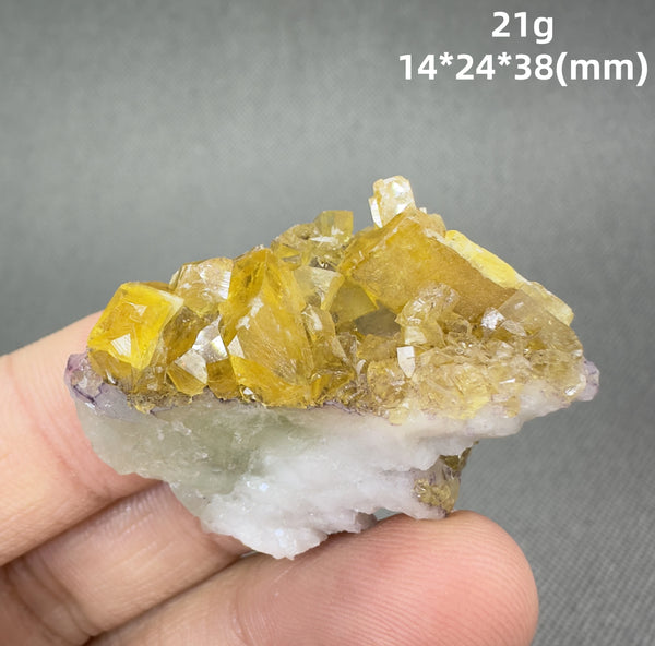 Yellow Barite Mineral Quartz-ToShay.org