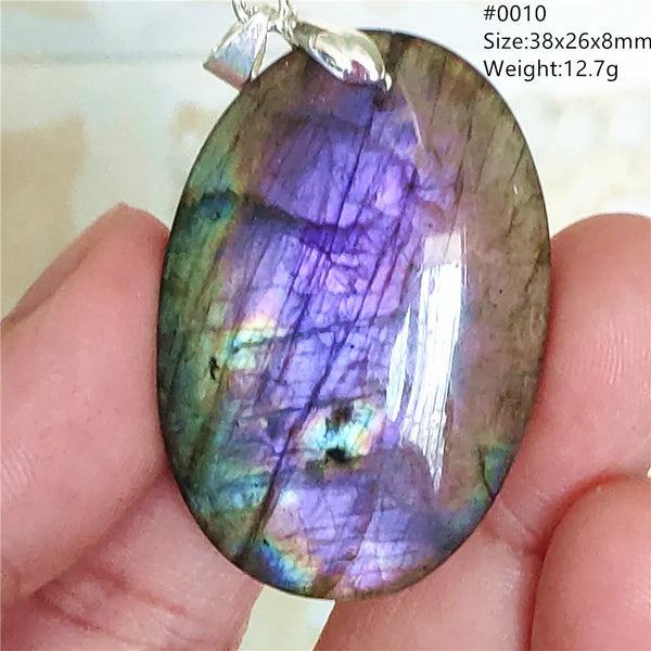 Blue Light Labradorite Pendant-ToShay.org