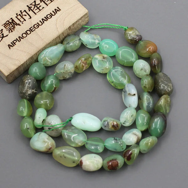 Green Chrysoprase Beads-ToShay.org