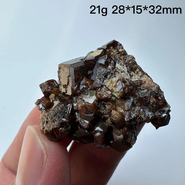 Red Garnet Quartz Crystals-ToShay.org
