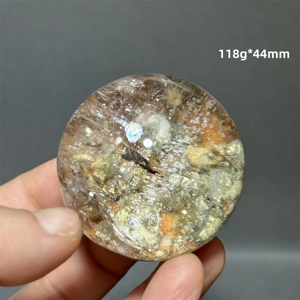 Yellow Chalcopyrite Crystal Ball-ToShay.org