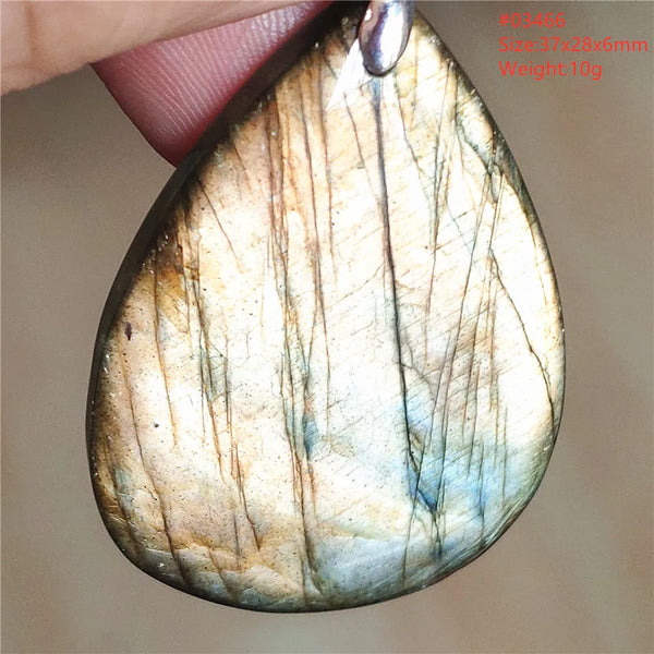 Blue Labradorite Pendant-ToShay.org