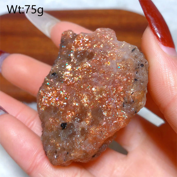 Orange Sunstone Crystal-ToShay.org