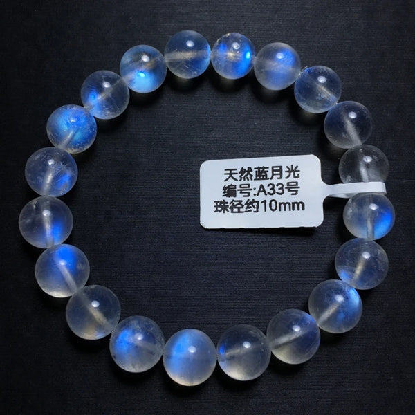 Blue Light Moonstone Bracelet-ToShay.org