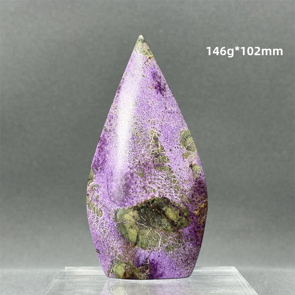 Purple Atlantis Amethyst Torch-ToShay.org