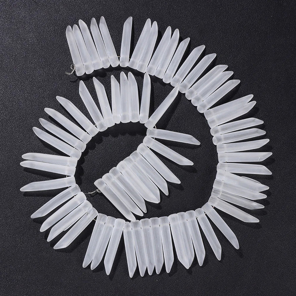 White Crystal Chip Beads-ToShay.org
