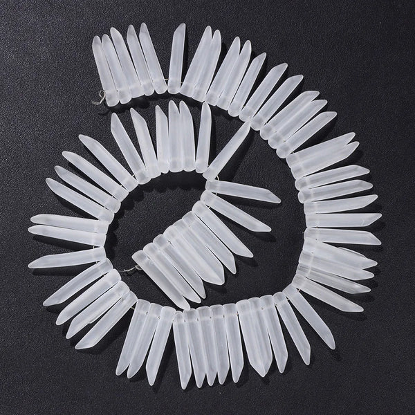 White Crystal Chip Beads-ToShay.org
