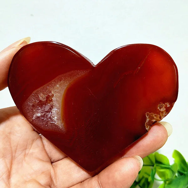 Red Agate Heart-ToShay.org