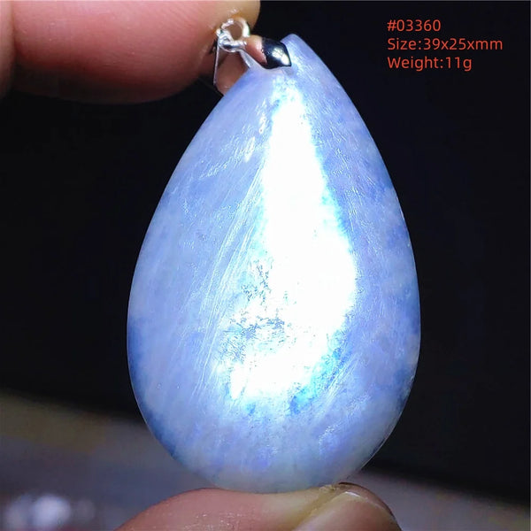 Blue Light Moonstone Pendant-ToShay.org