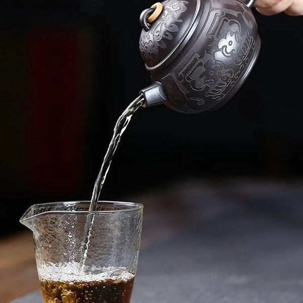Black Clay Tea Pot-ToShay.org