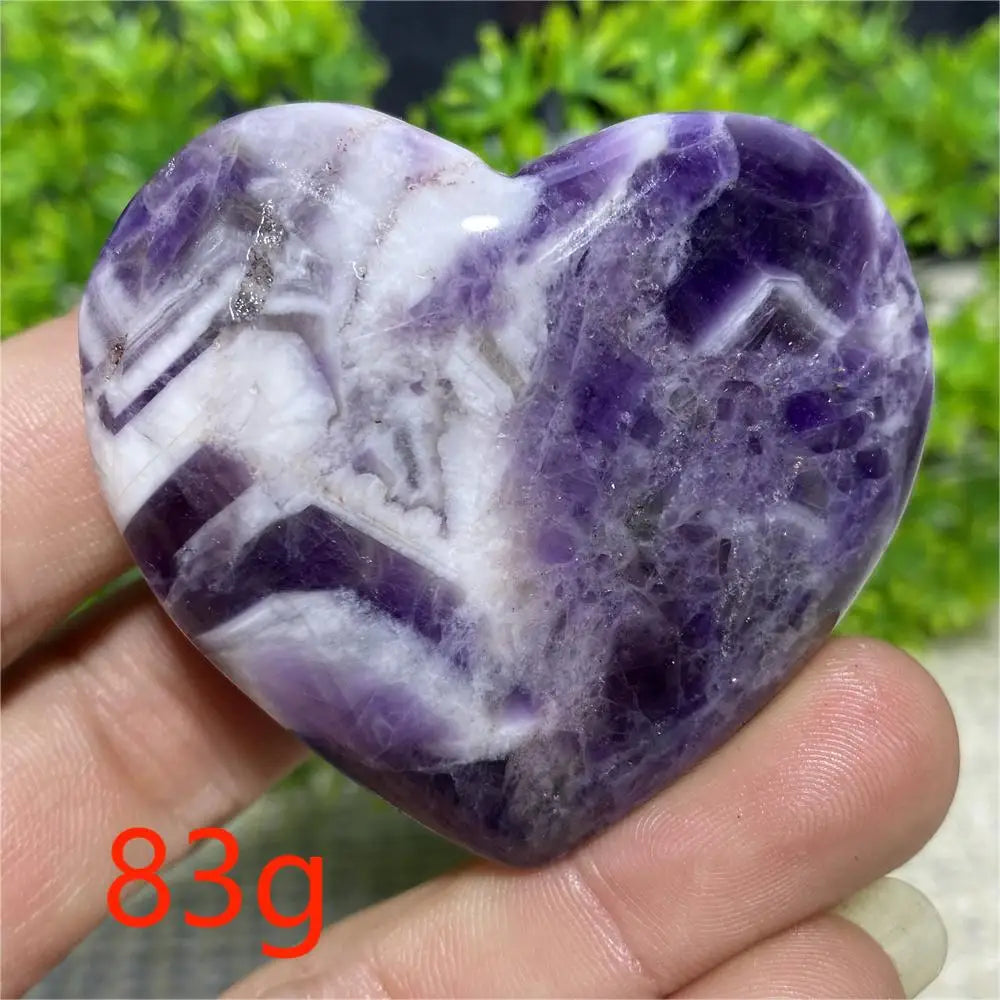Purple Dream Amethyst Heart-ToShay.org