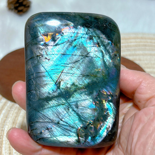 Blue Purple Labradorite Stone-ToShay.org