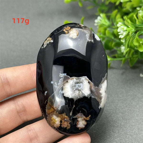 Black Cherry Blossom Agate-ToShay.org