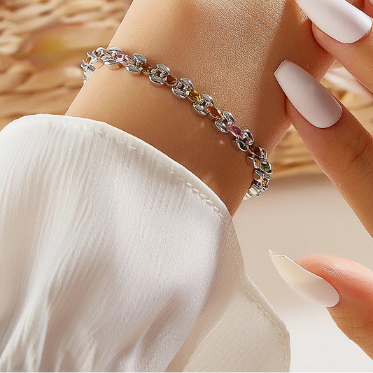 Mixed Tourmaline Bracelet-ToShay.org