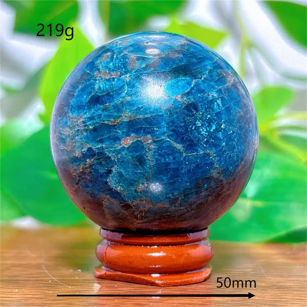 Blue Apatite Ball-ToShay.org