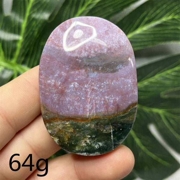 Sea Jasper Palm Stone-ToShay.org