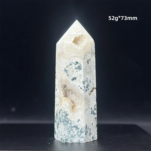 Red Moss Agate Point-ToShay.org