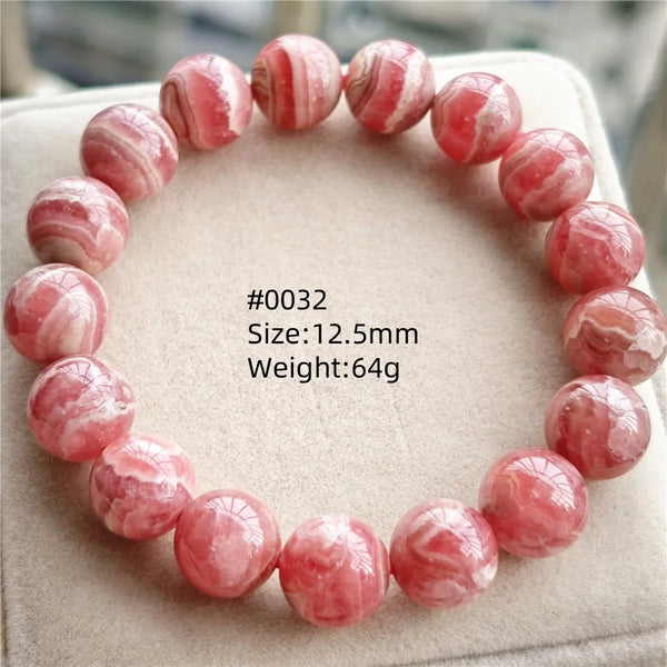 Pink Rhodochrosite Bracelet-ToShay.org