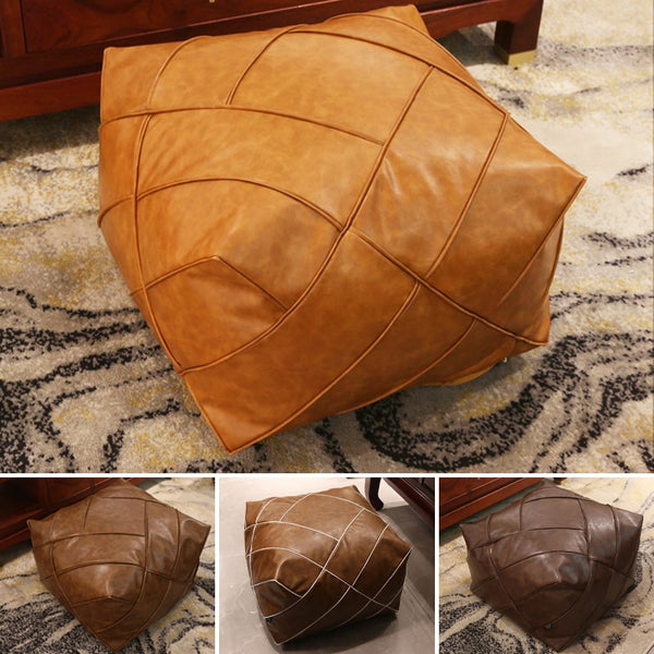 Moroccan Footstool Cover-ToShay.org