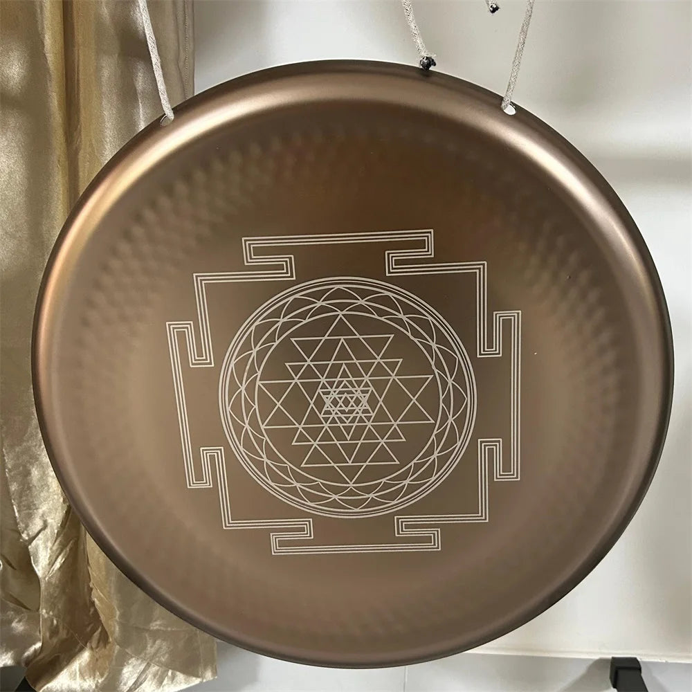 Nickel Sri Yantra Gong-ToShay.org
