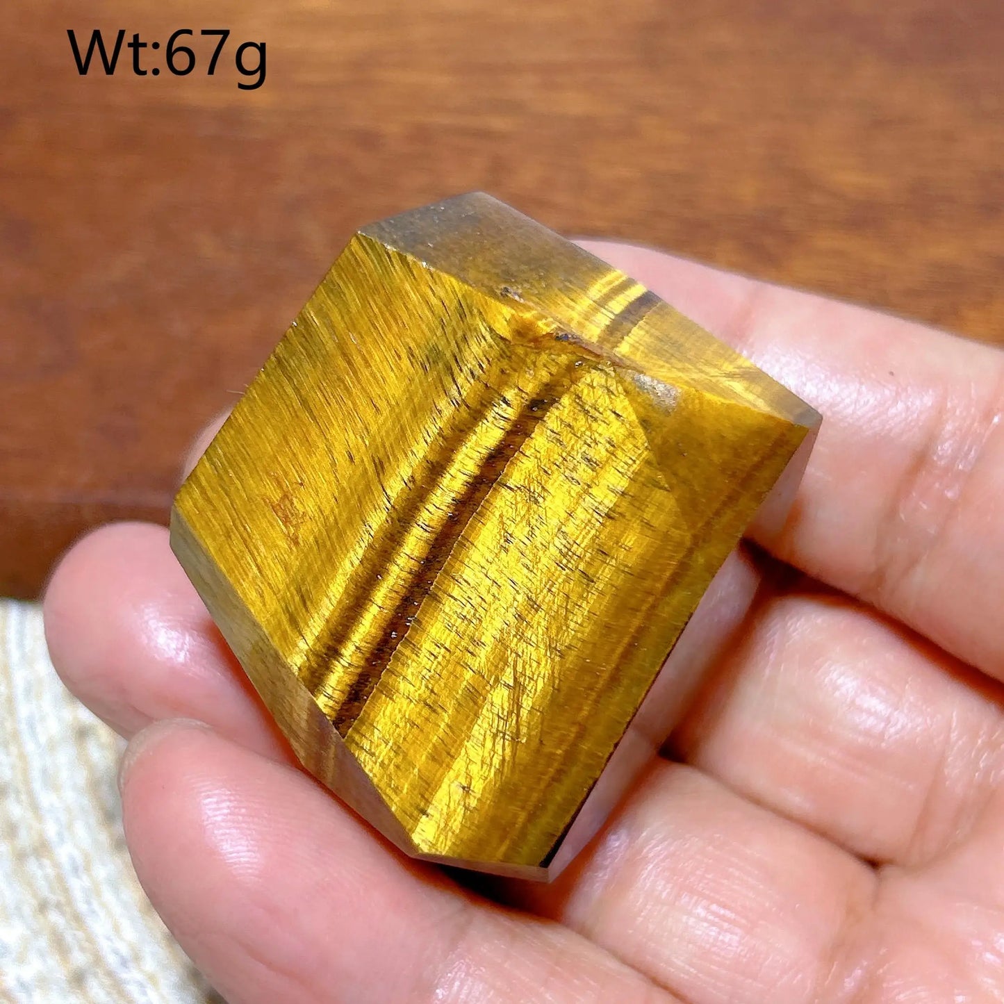 Blue Yellow Flash Tiger Eye-ToShay.org