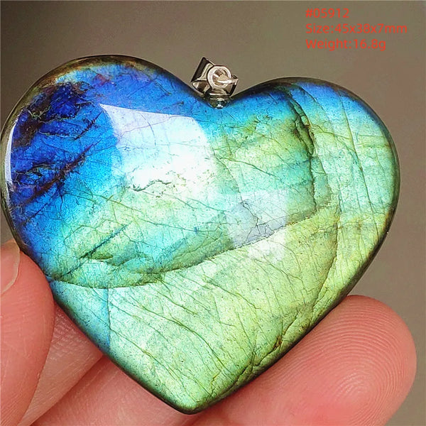 Blue Light Labradorite Pendant-ToShay.org