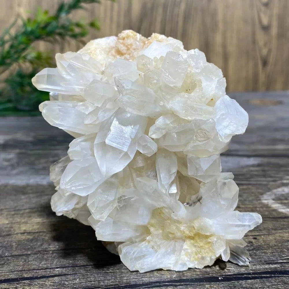 Clear Quartz Cluster Skull-ToShay.org