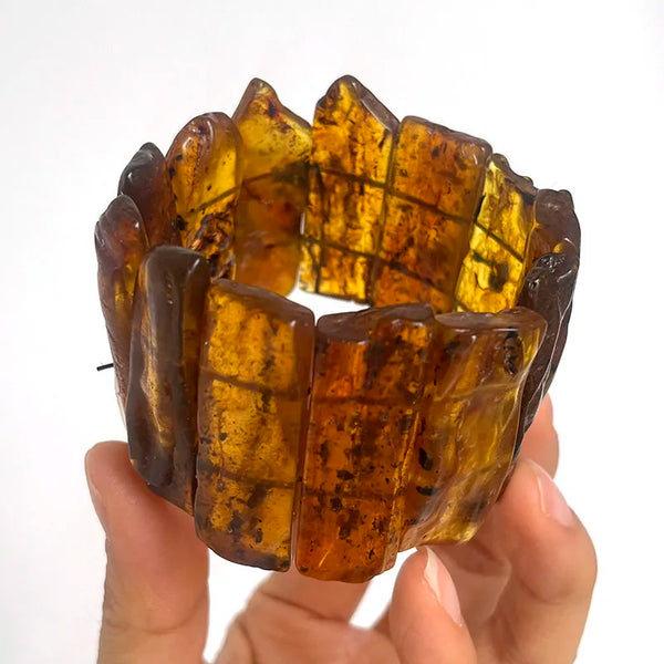 Yellow Amber Bracelet-ToShay.org