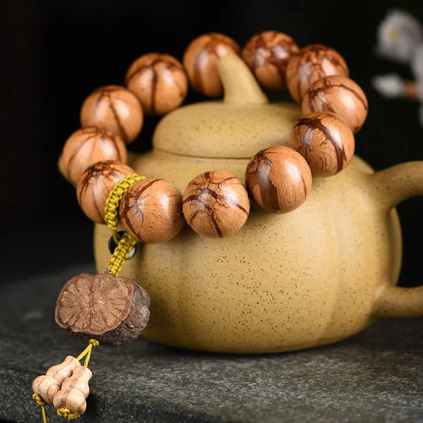 Brown Dragon Bead Mala-ToShay.org