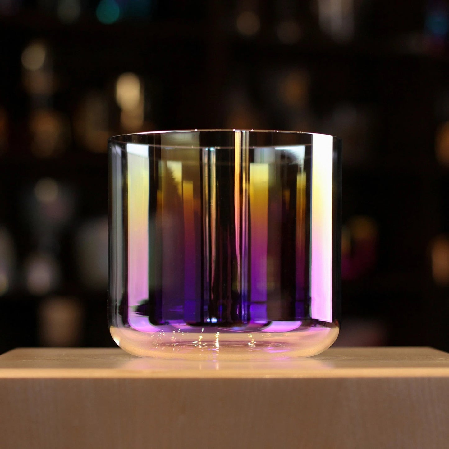 Rainbow Crystal Singing Bowl-ToShay.org