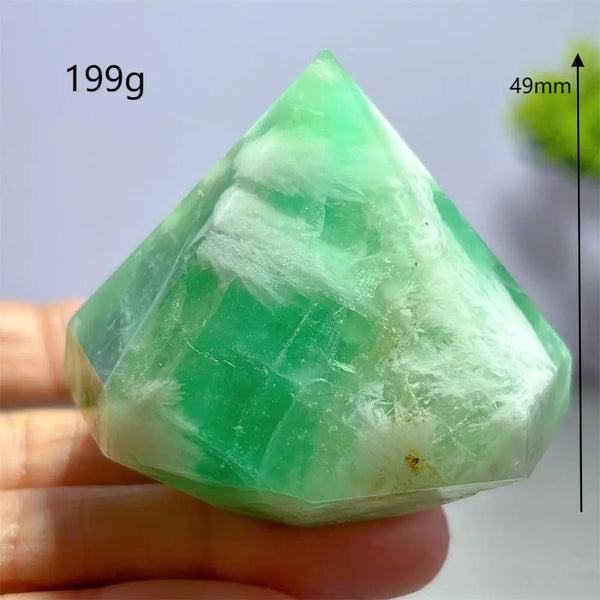 Rainbow Fluorite Diamond-ToShay.org